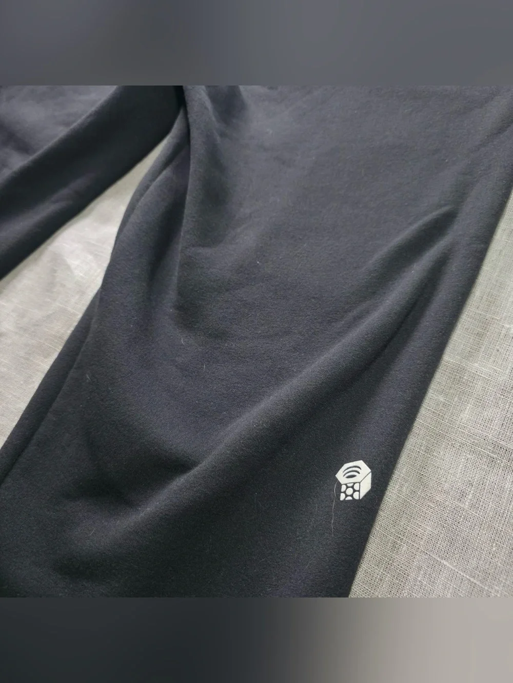 Mountain Hardwear Polartec Fleece Sweatpants Black Men's XL Heavyweight